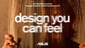 ASUS usporiadal výstavu Design You Can Feel