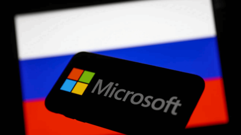 Ruská vlajka Microsoft