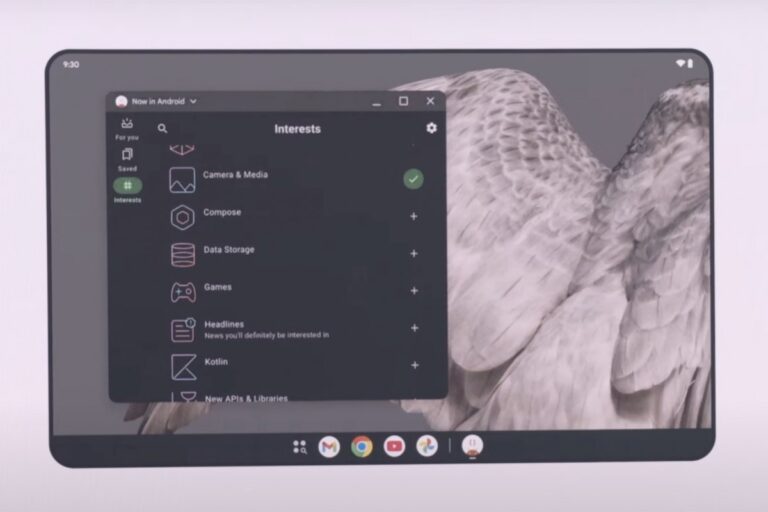 Android desktop mód