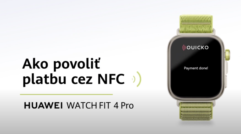 Huawei spúšťa NFC platby na vybraných smart hodinkách