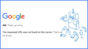 Google 404
