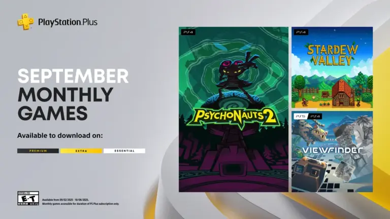 PlayStation Plus september 2025