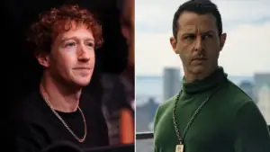 Jeremy Strong Mark Zuckerberg