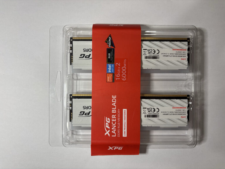 XPG Lancer Blade RGB DDR5-6000 CL30 2×16 GB