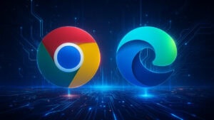 Microsoft Edge Google Chrome spyvér