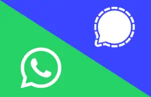 Signal WhatsApp