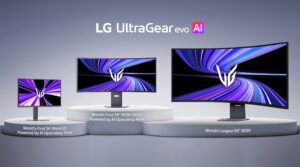 Spoločnosť LG predstavuje herné monitory UltraGear evo a redefinuje hranie hier v rozlíšení 5K pomocou prvej technológie AI upscalingu na svete