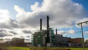 Švédsko elektráreň
