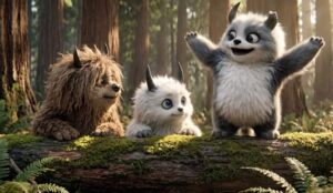obrázok z AI animovaného filmu Critterz