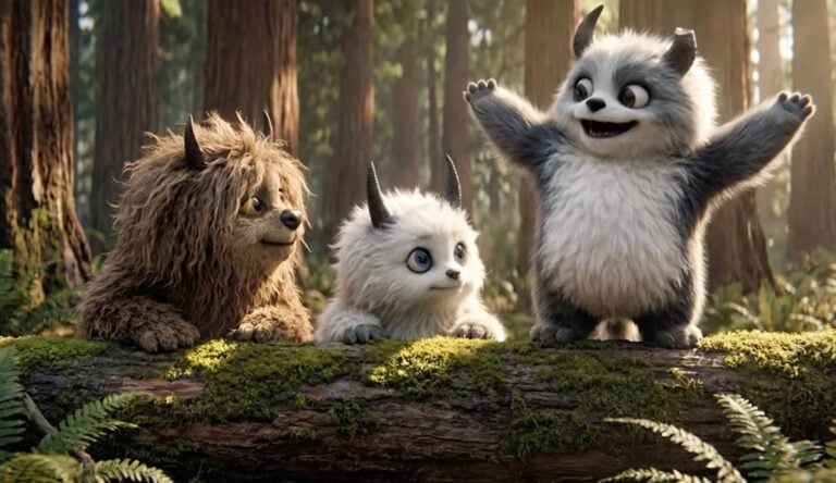 obrázok z AI animovaného filmu Critterz
