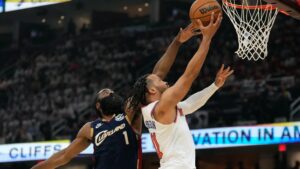 Zápas NBA New York Knicks Cleveland Cavaliers