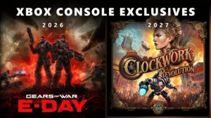Xbox exkluzivity Gears of War E-Day a Clockwork Revolution