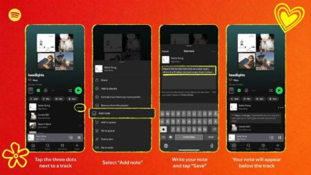 Nová a milá funkcia v Spotify: K jednotlivým pesničkám v playliste odteraz napíšete vlastný príbeh Spotify