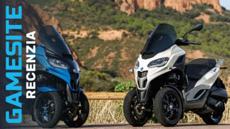 RECENZIA: Piaggio MP3 – Tri kolesá dokážu divy Piaggio MP3