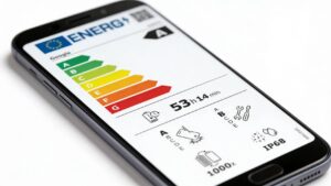Energetický štítok smartfón