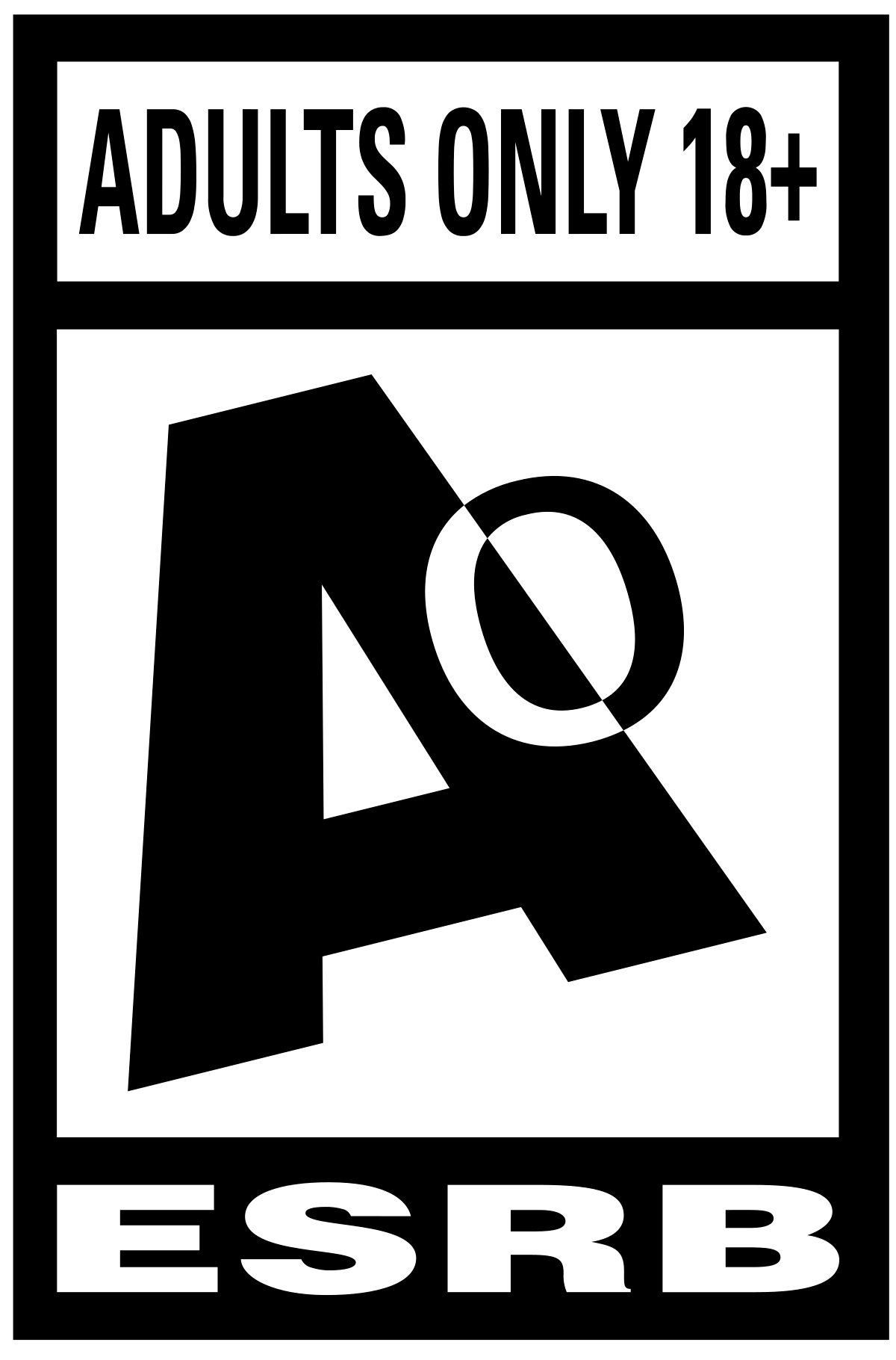 ESRB rating Adults only